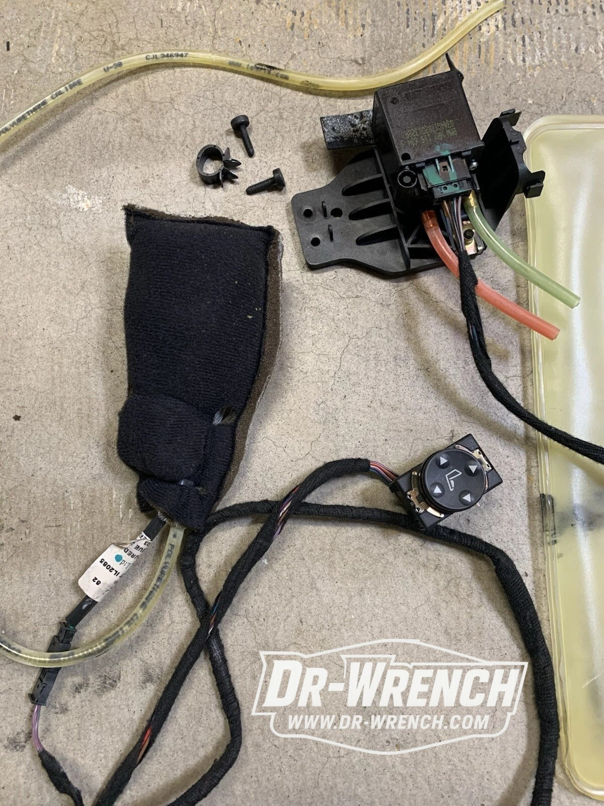 OEM Bmw E46 Lumbar Support Retrofit COMPLETE w/switches and wires E53 E83 X5 X3