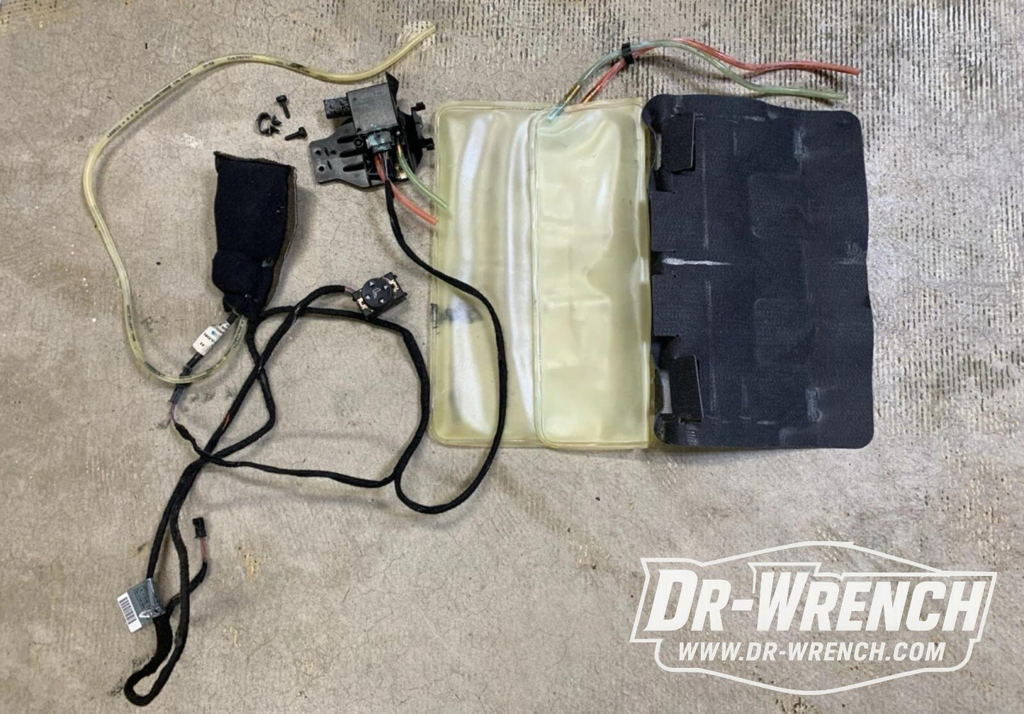 OEM Bmw E46 Lumbar Support Retrofit COMPLETE w/switches and wires E53 E83 X5 X3
