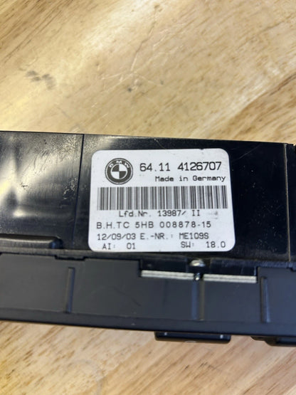 00-06 BMW E46 325I 330I 323I M3 OEM AUTO HEATER A/C AC CLIMATE CONTROL UNIT