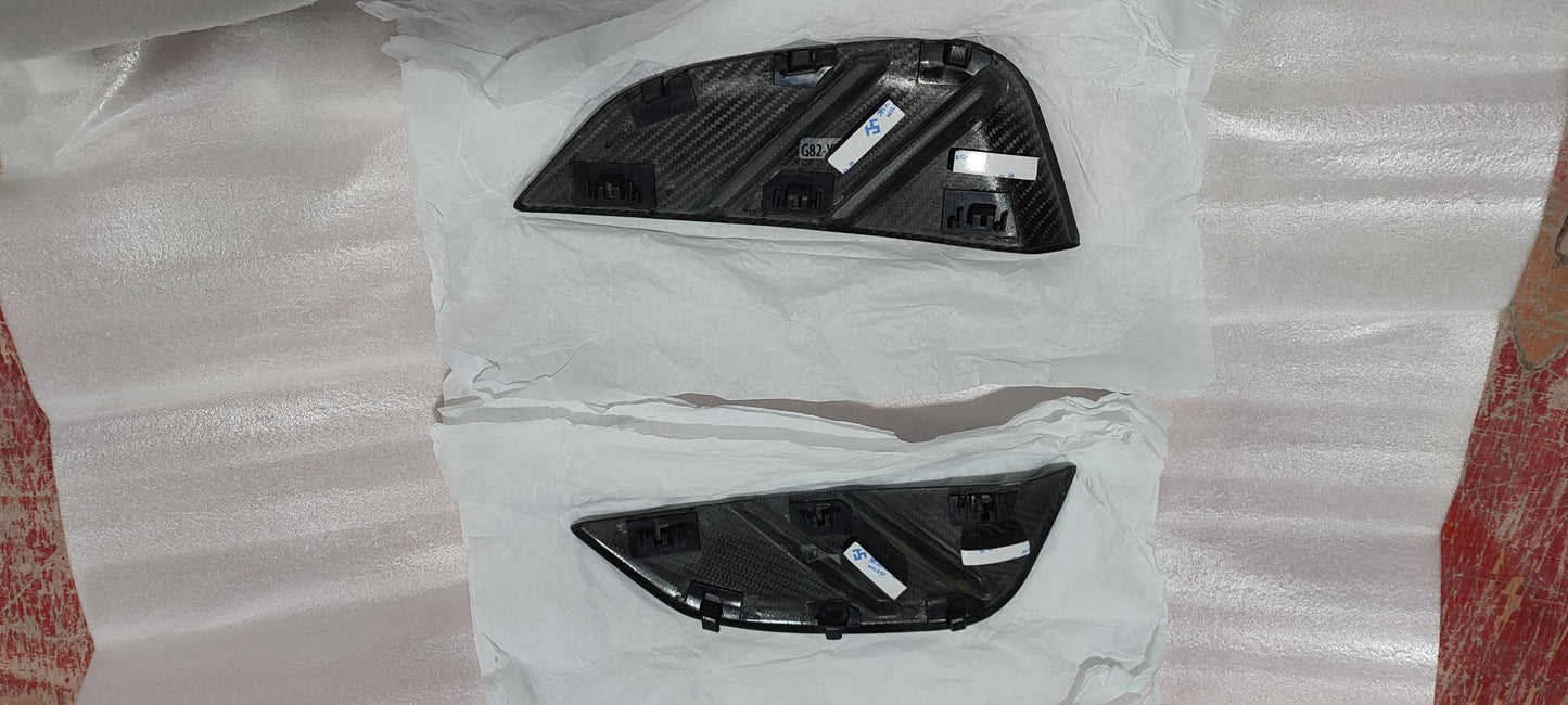 Carbon Fiber Side Fender Vent Trims - BMW G80 M3 & G82/G83 M4