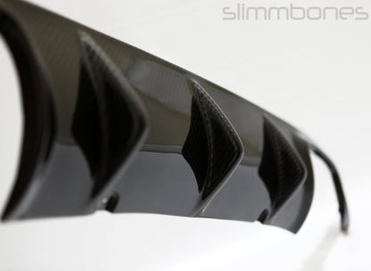 Slimmbones BMW E39 540i M-Sport / M5 97-03 “Finned” Rear Diffuser